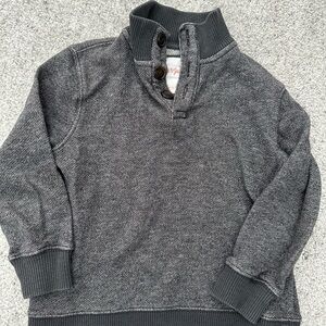 ⭐️ 3 for $15 ⭐️ Cat & Jack Boys pullover grey sweater with buttons